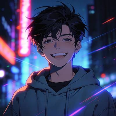 夜色AI角色 - 酷帅阳光